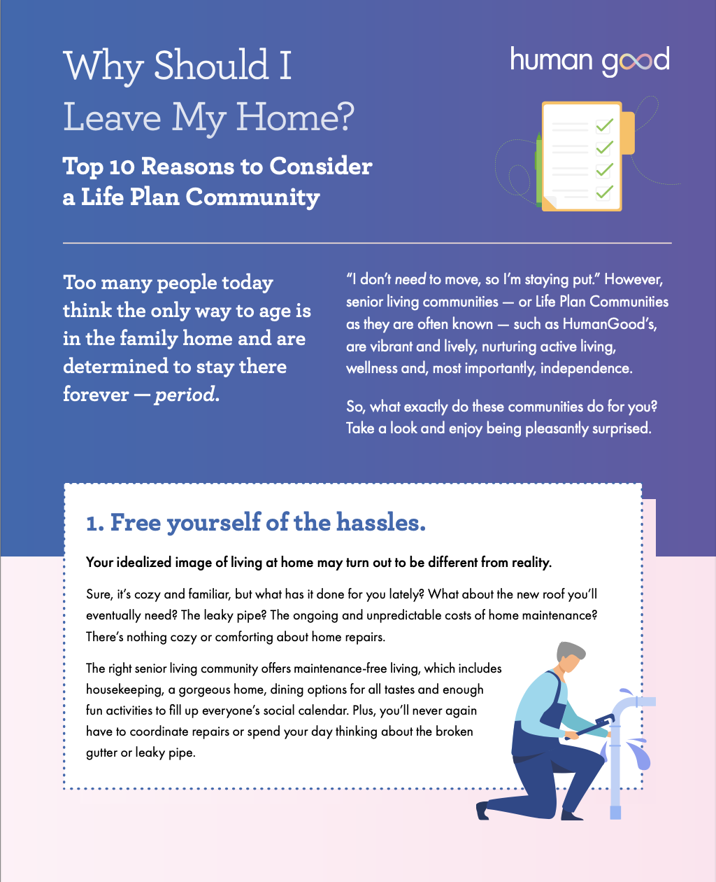 Why Should I Leave My Home? Reasons To Move to a Senior Living Community